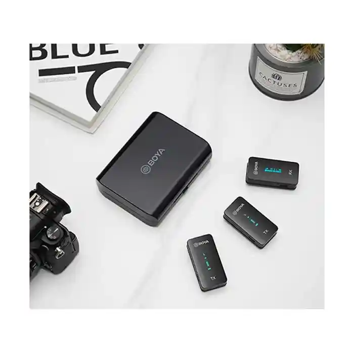 Boya BY-XM6-K2 2.4GHz Ultra-compact Wireless Microphone